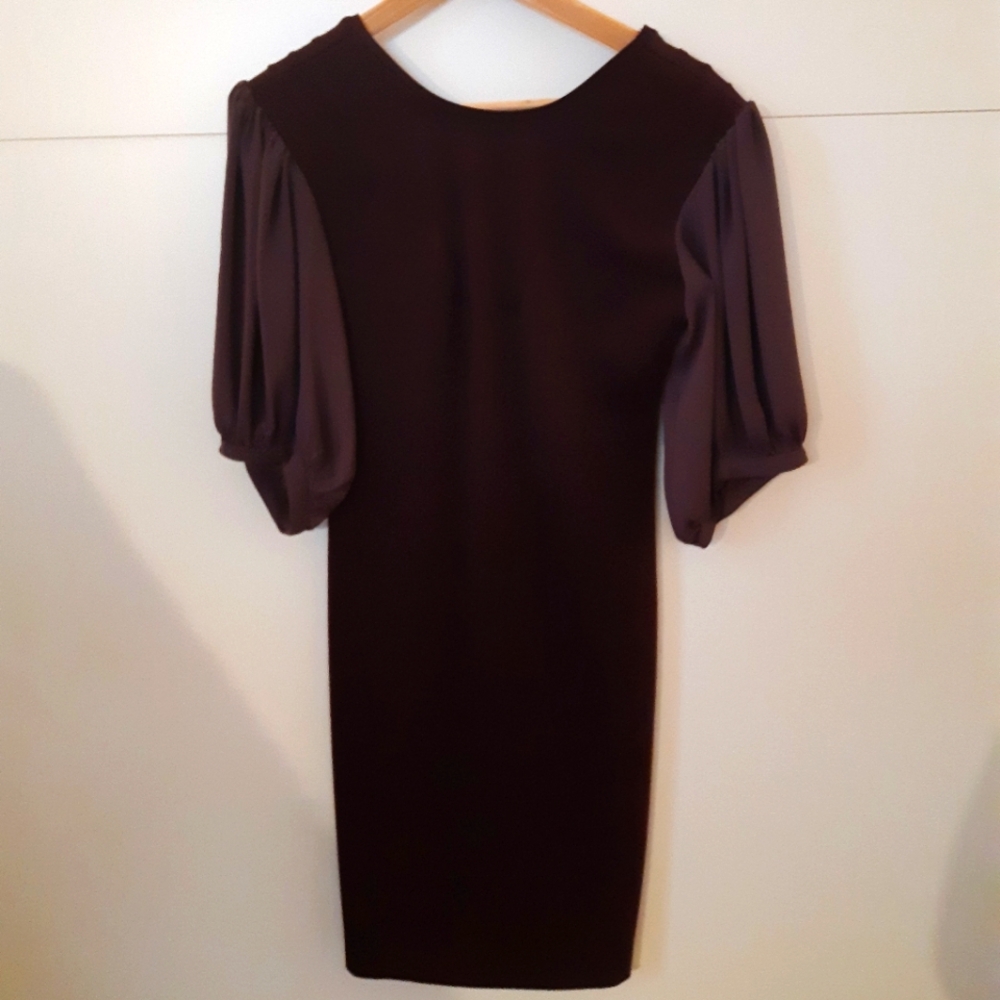 Bodybag purple cocktail dress, Small